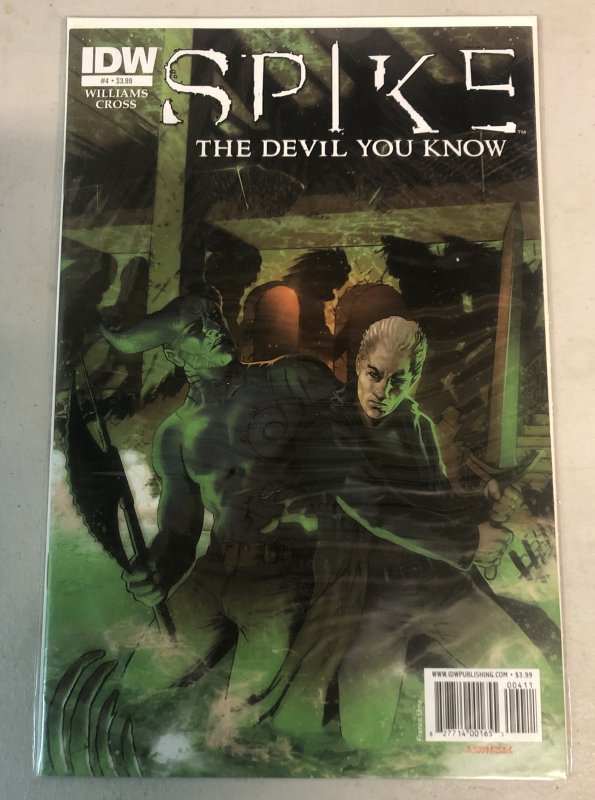 Spike The Devil You Know # 1-2-3-4 Consequential Set | IDW Publishing