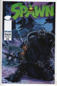 SPAWN FAN Edition #2, NM- 1s Nordik Norse Viking,Todd McFarlane, 1996