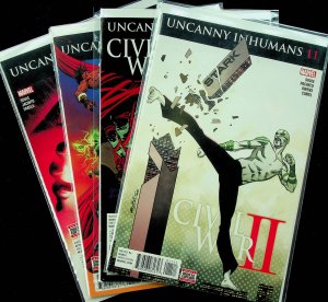 Uncanny Inhumans #11-14 (Aug-Oct 2016, Marvel) - Comic Set of 4 - Near Mint