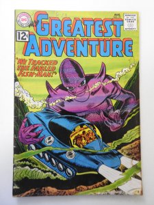 My Greatest Adventure #70 (1962) GD Condition Moisture damage, rust on staples