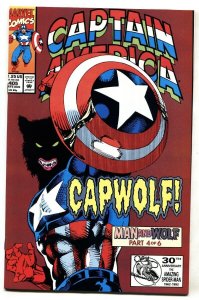 Captain America #405 1992-1st CAPWOLF-Marvel comic book 