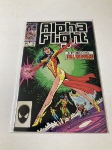Alpha Flight 19 Vf Very Fine 8.0 Marvel Comics 