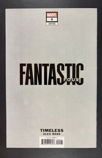 Fantastic Four #5 Ross Cover (2023) ALEX ROSS VIRGIN VARIANT