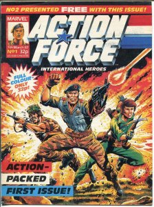 Action Force #1 1987-Marvel-1st issue-British GI Joe series-VF