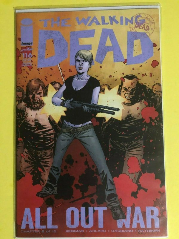 THE WALKING DEAD #116 CVR F  2013 IMAGE / 2'ND PRINT / UNREAD /NM+