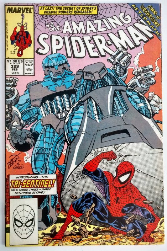 The Amazing Spider-Man #329 (VF, 1989)