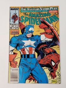 The Amazing Spider-Man #323 (1989) CAPTAIN AMERICA Todd McFarlane  / ID#628