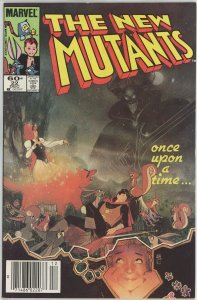 New Mutants #22 (1983) - 6.5 FN+ *The Shadow Within* Newsstand
