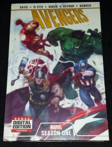 Avengers Season One Hardcover with Bonus Digital Code (Marvel) - New/Sealed!