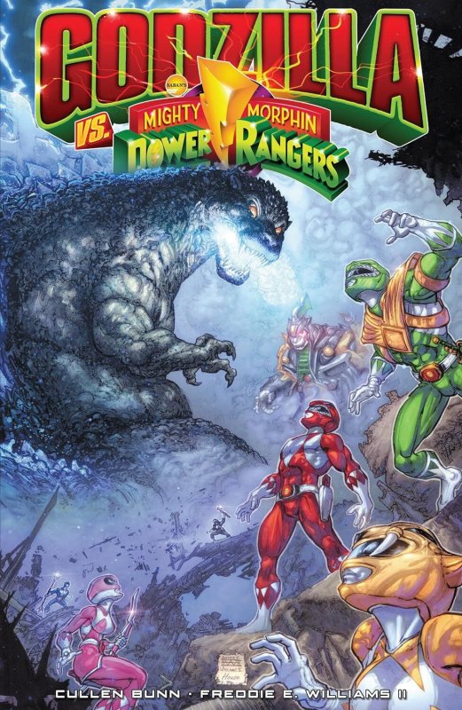 Godzilla Vs. The Mighty Morphin Power Rangers TPB #1 (2nd) VF/NM ; IDW