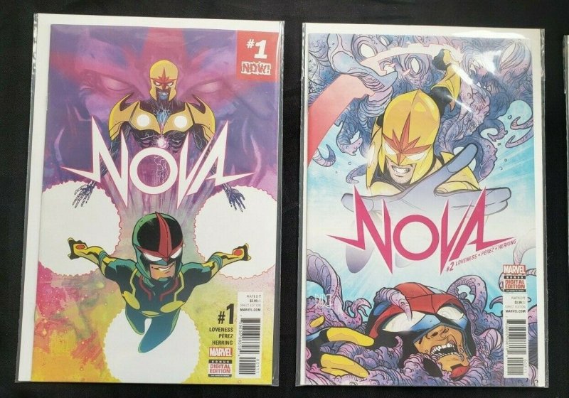 NOVA 8PC (VF/NM) ISSUES #1-5, #20, & #23-24, ROCKET RACOON, GAMORA 2014-17
