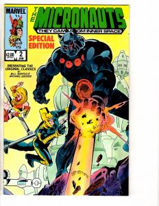 Lot Of 10 Micronauts Marvel Comic Books # 1 2 3 4 5 13 14 15 16 17 GM8