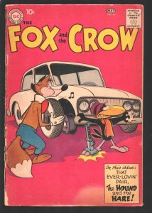 Fox and the Crow #61 60- DC-Wacky & violent humor-open manhole prank cover-G/VG