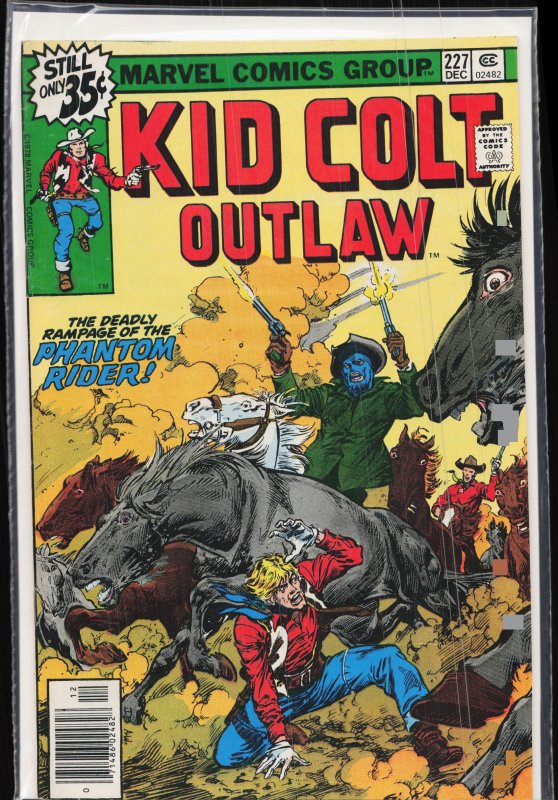 Kid Colt Outlaw #227 (1978) Kid Colt