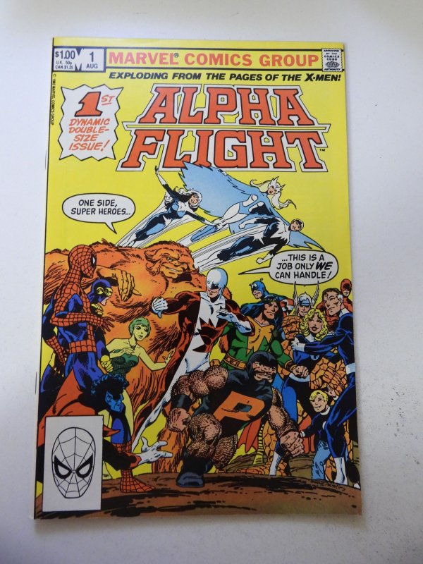 Alpha Flight #1 FN/VF Condition