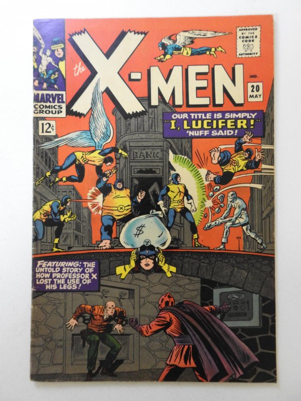 The X-Men #20 (1966) I,Lucifer! Sharp VG+ Condition!