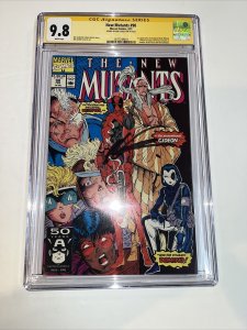 New Mutants  (1991) # 98 (CGC 9.8 SS WP) Signed Rob Liefeld