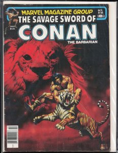 The Savage Sword of Conan #69 Direct Edition (1981) Conan