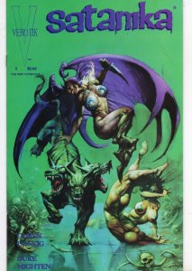 Satanika #2 (1995)Adult Comic Book Verotik Grade VF+ 8.5