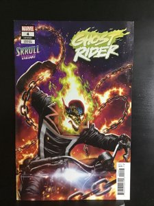 GHOST RIDER #4 - DAVID BALDEON SKRULL VARIANT COVER - MARVEL COMICS/2022