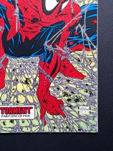 Spider-Man #1 Newsstand (1990) McFarlane Iconic Art Cvr VF/NM!