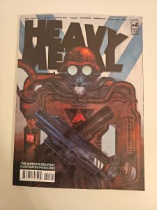 Heavy Metal Magazine 4 Both Covers Olivia & Elgo New
