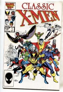 Classic X-Men #1 First issue comic book Marvel-1986
