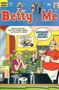 Betty And Me #31 GD ; Archie | low grade comic October 1970 Ice Cream Split Cove