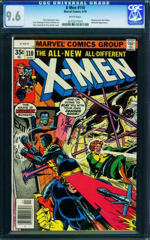 X-Men #110 CGC GRADED 9.6 --Phoenix joins X-men- 0272277010