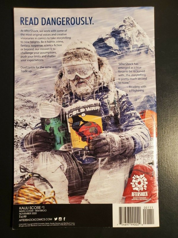 KAIJU SCORE #1 (2020) 1st print AFTERSHOCK COMICS optioned NM|