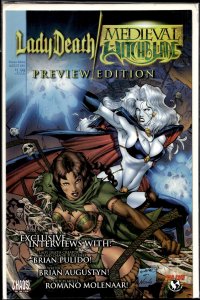 Lady Death/Medieval Witchblade #1 Preview Book (2001)