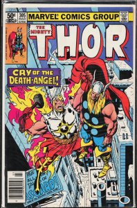 Thor #305 Newsstand Edition (1981) Thor