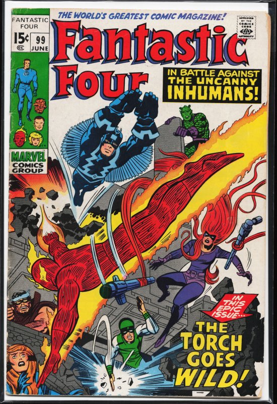 Fantastic Four #99 (1970) Fantastic Four