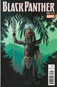 Black Panther #8 - Variant - 2017 (Grade 9.2)
