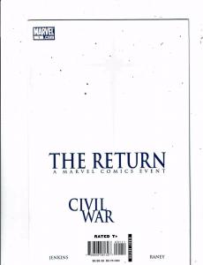 5 Civil War Marvel Comic Book One Shots # 1 Return Crimes Initiative Damage BF4