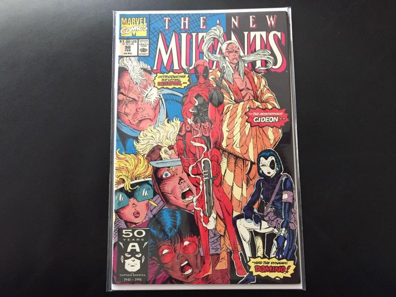 New Mutants 98- First Deadpool