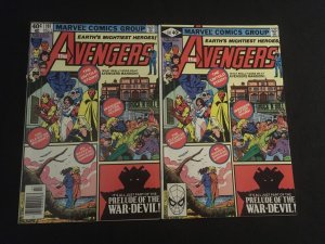 THE AVENGERS #197 Two Copies