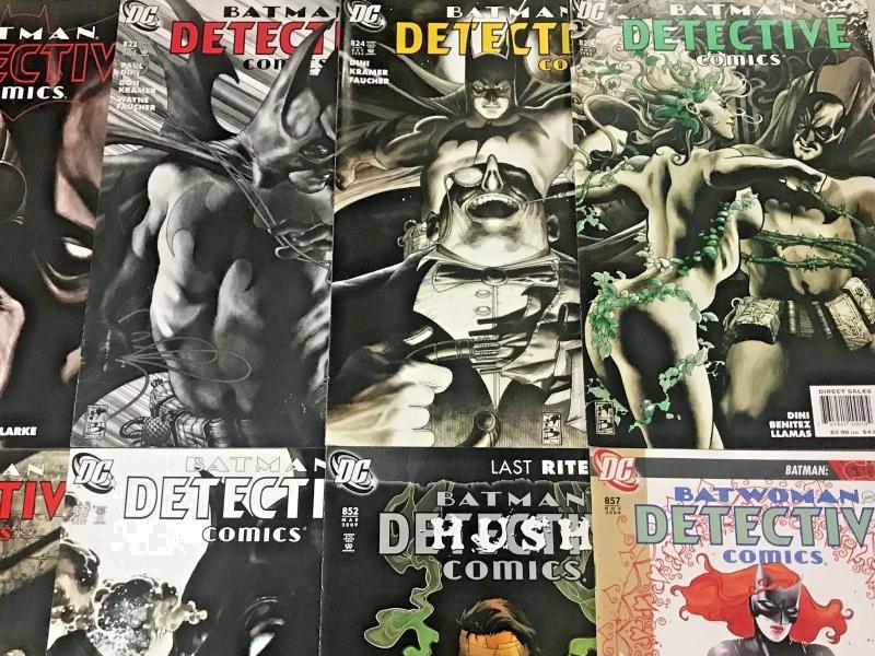 DETECTIVE COMICS#765-857 VF/NM LOT 2002 (12 BOOKS) DC COMICS