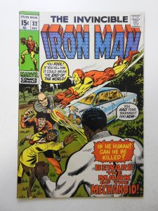 Iron Man #32 (1970) VG/FN Condition! moisture stain