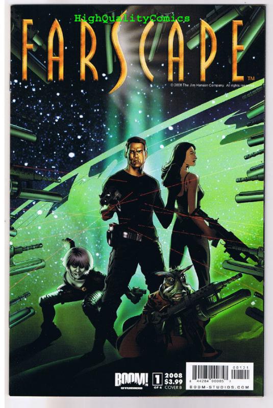 FARSCAPE #1  B, NM-, John Crichton, Aeryn Sun, Sci-Fi, 2008, more in store