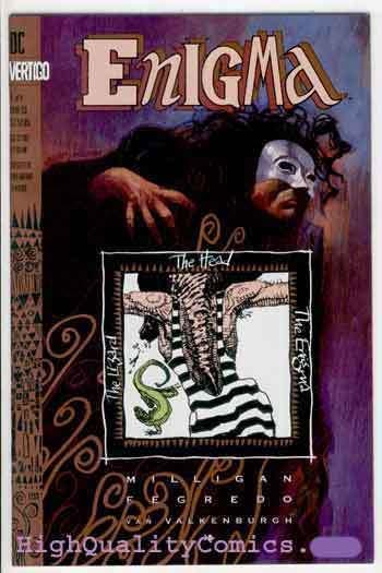 ENIGMA #1, NM+, 1993,Peter Milligan, D Fegredo, more Vertigo in store