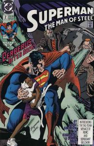 Superman: The Man of Steel #2 VF ; DC | Louise Simonson Cerberus