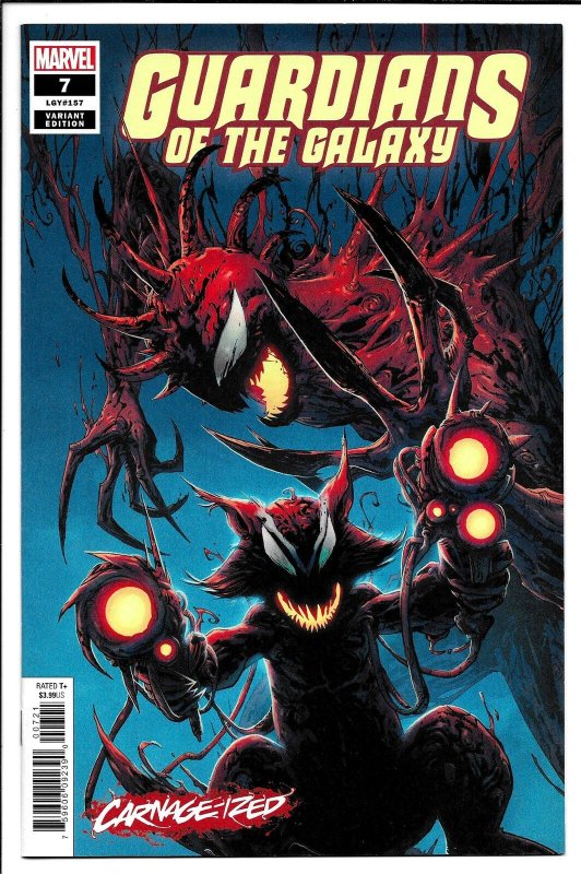 Guardians Of The Galaxy #7 Camuncoli Carnage-Ized Variant (Marvel, 2019) NM