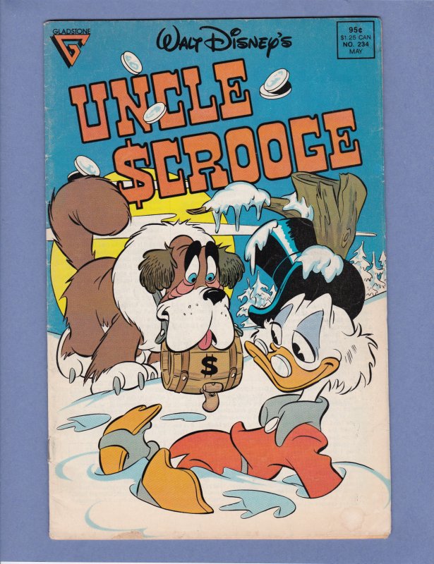 Uncle Scrooge #234 GD/VG