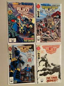 Armageddon the Alien Agenda set #1-4 6.0 FN (1991)