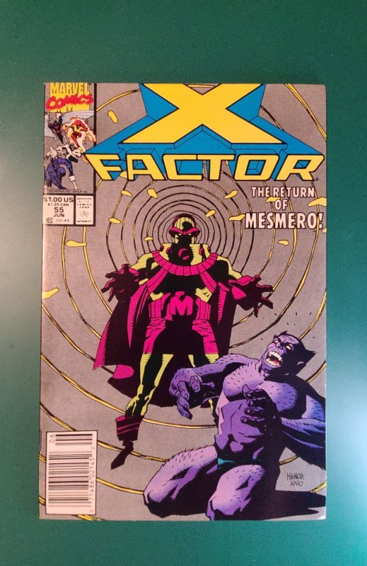 X-Factor #55 (1990) Mignola Cover Art VF