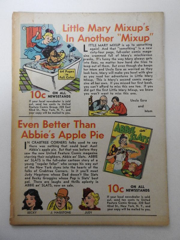 Comics on Parade #28 (1940) 5 Spinesplit Fair/Good Condition!