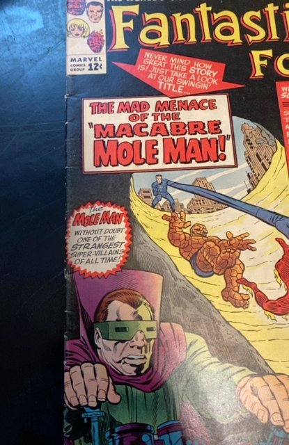 Fantastic Four #31 (1964)the menace of the mole man see description