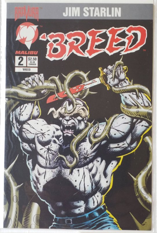 Breed # 1, 1, 2, 3, 4, 5, 6 (1994 Malibu Comics) Complete Series