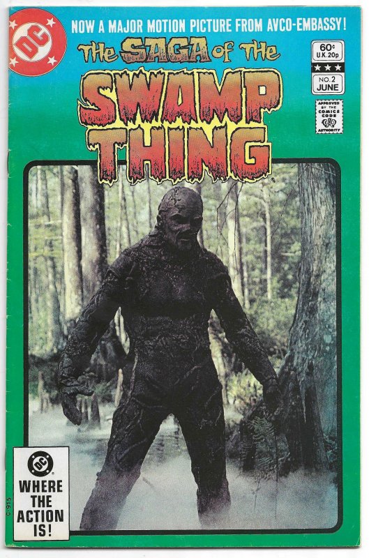 The Saga of Swamp Thing #2 (1982) VG TWO DOLLAR BOX!